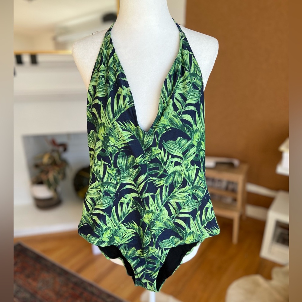 🍾 Onia Swim Palm Tree Print Nina One Piece